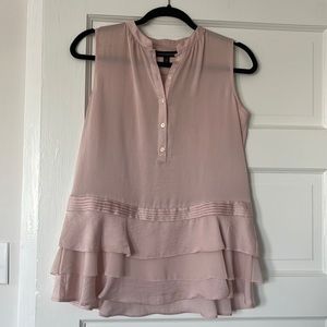 XSP Banana Republic light pink blouse